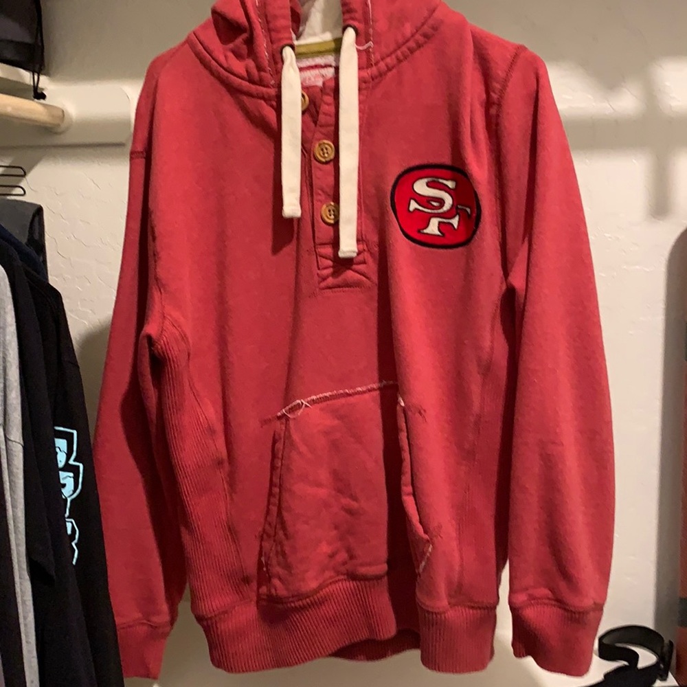Mitchell and Ness 49er hoodie